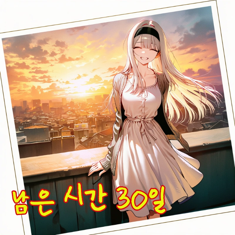 남은 시간 30일 프로필 이미지