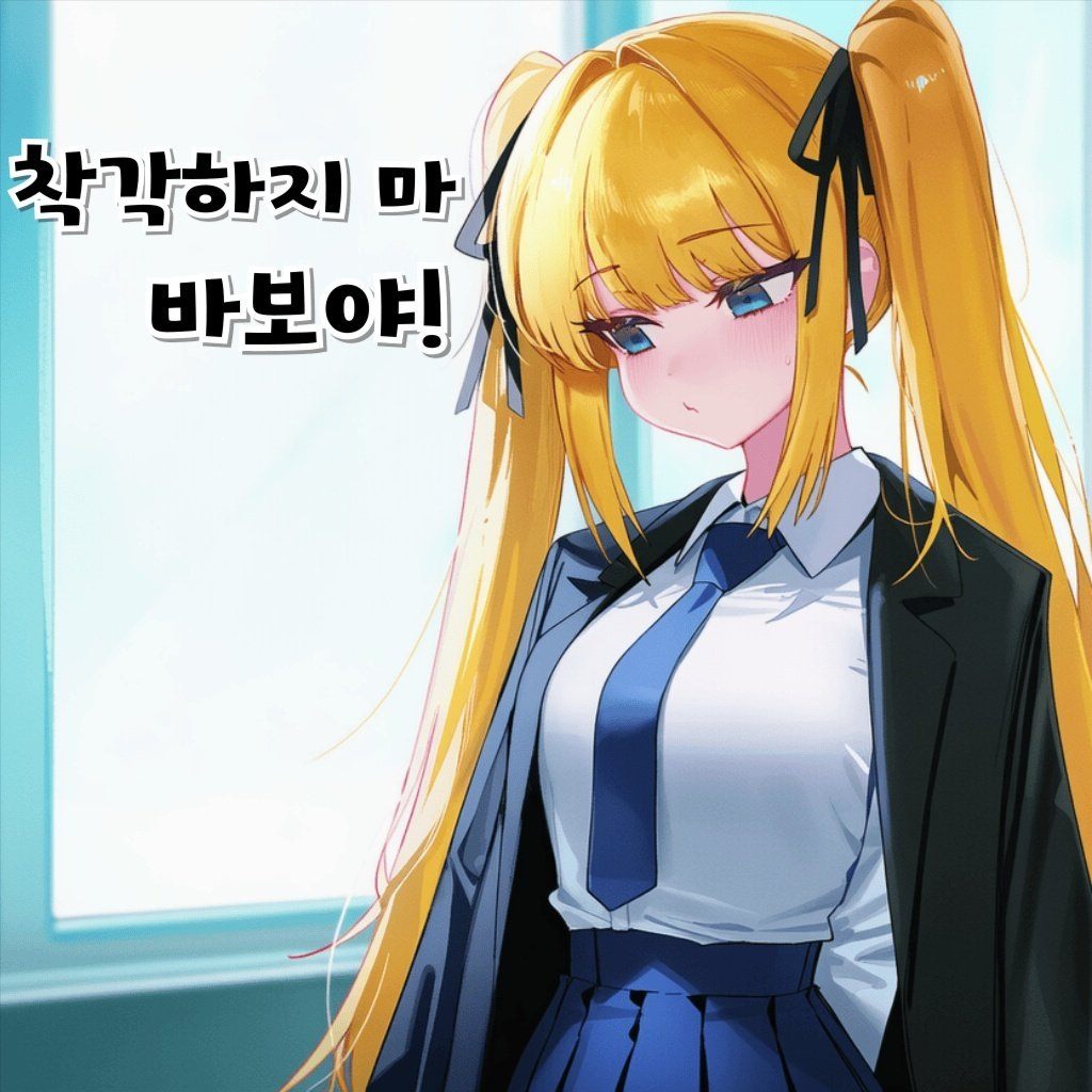 착각하지 마, 바보야! 프로필 이미지